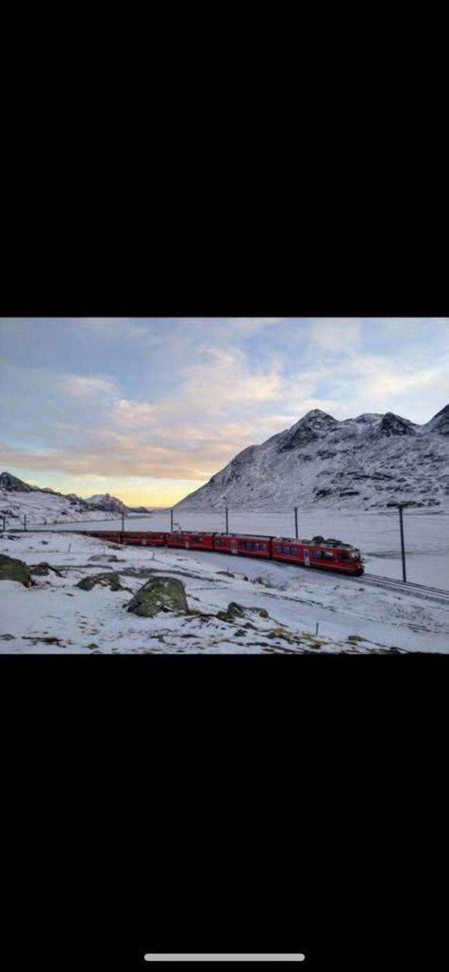 Ca Marasciol A 5 Minuti Dal Trenino Rosso Del Bernina Express Hotell Villa di Tirano Exteriör bild
